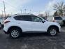 2016 WHITE MAZDA CX-5 TOURING (JM3KE2CY8G0) with an 2.5L engine, Automatic transmission, located at 1056 E Riverside Dr, Evansville, IN, 47714, (812) 423-7026, 37.953491, -87.546654 - Photo#0