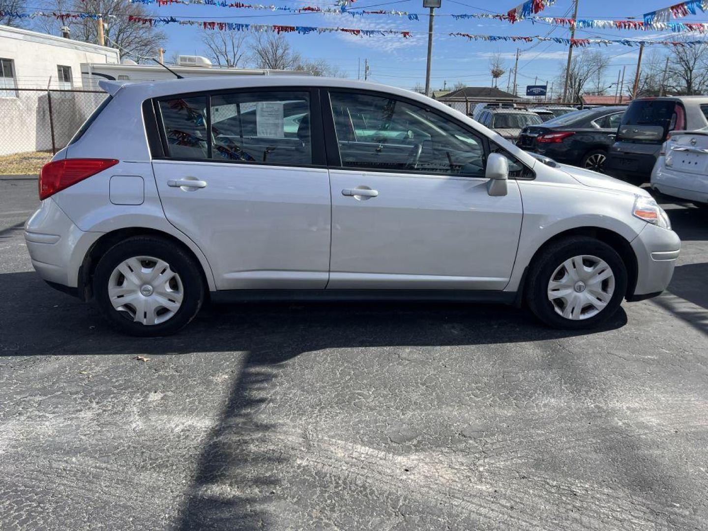 2011 SILVER NISSAN VERSA S (3N1BC1CP8BL) with an 1.8L engine, Automatic transmission, located at 1056 E Riverside Dr, Evansville, IN, 47714, (812) 423-7026, 37.953491, -87.546654 - Photo#0